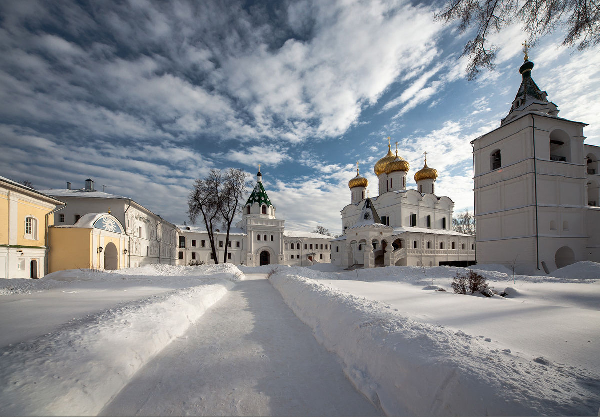 Кострома в виде веера картинки